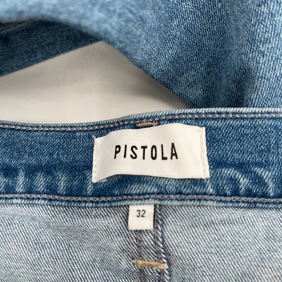 Pistola Blue Ankle & Cropped Jeans 32 Lennon High Rise - Picture 6 of 16